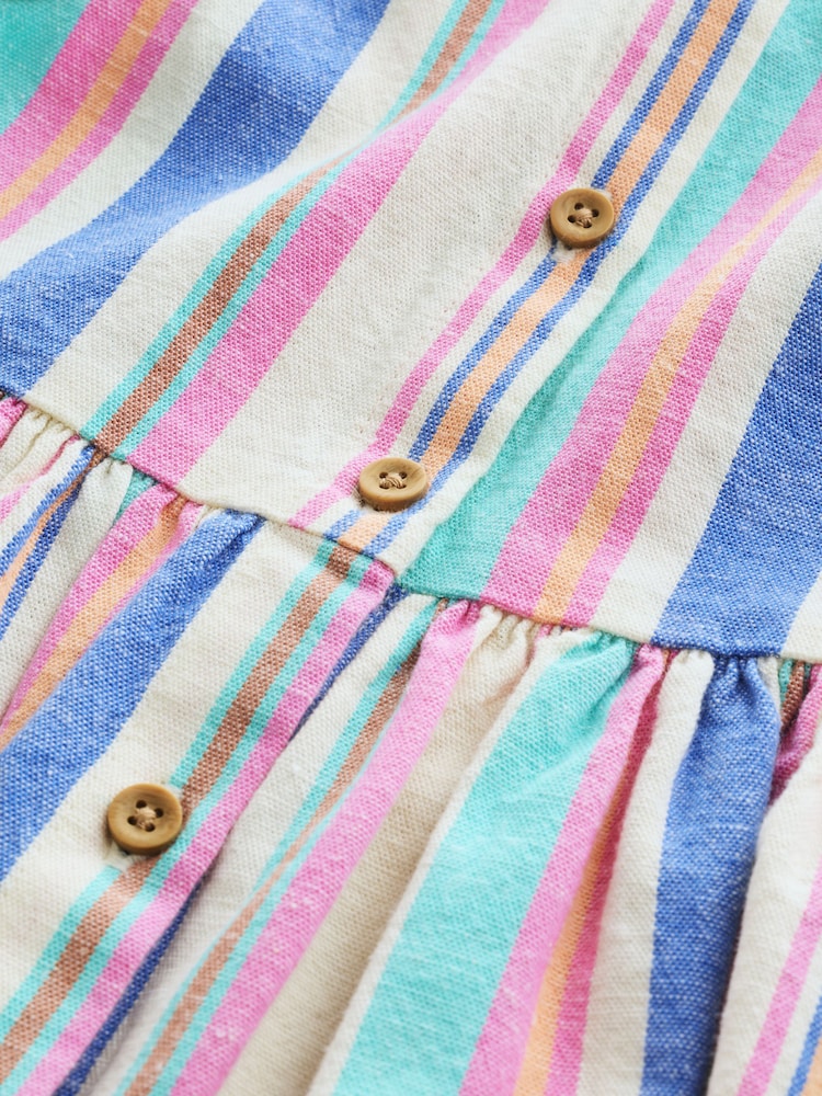 Blue Stripe Blouse And Trousers Co-ord Set (3mths-8yrs) - Image 9 of 9 Blue Stripe Blouse And Trousers Co-ord Set (3mths-8yrs) - Image 9 of 9