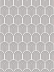 Hoopla Walls Black Retro Arch A4 Wallpaper Sample - Image 1 of 1