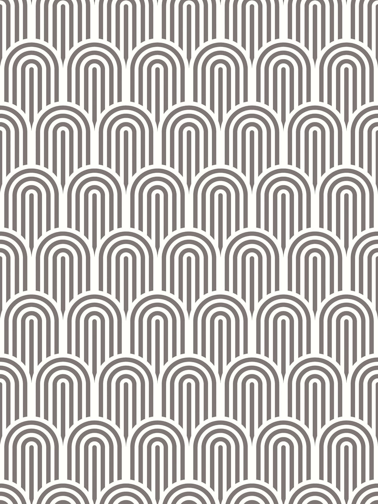 Hoopla Walls Black Retro Arch A4 Wallpaper Sample - Image 1 of 1 Hoopla Walls Black Retro Arch A4 Wallpaper Sample - Image 1 of 1