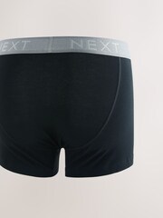 Navy Blue Waistband - باقاعدہ - اے فرنٹ باکسرز 10 پیک - تصویر 12 از 14