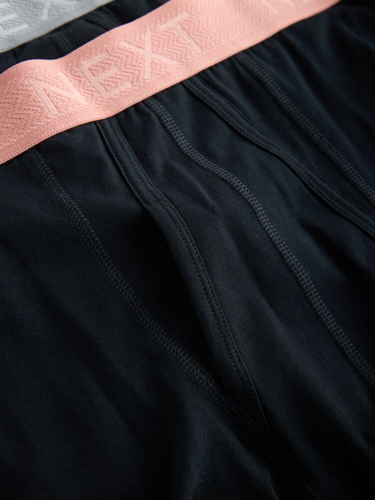 Navy Blue Waistband - باقاعدہ - اے فرنٹ باکسرز 10 پیک - تصویر 14 از 14