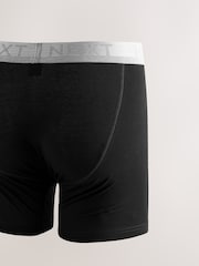 Black 5 Pack Sports Longer Length A-Front Boxers - Image 4 of 6
