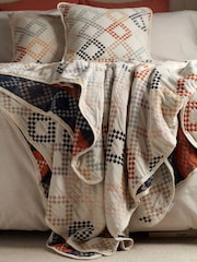 Secret Linen Store Multi Jolene Quilted Throw - Image 1 of 5