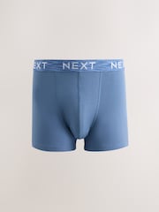 Purple/Blue/Red 5 Pack Cotton Rich Trunk Boxers - Image 2 of 9