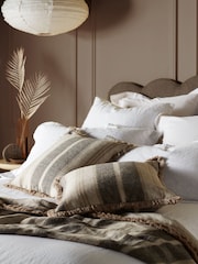Secret Linen Store Natural Clara Linen Throw - Image 3 of 5
