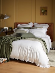 Secret Linen Store White Valerie Pillowcase - Image 3 of 5