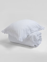 Secret Linen Store White Valerie Pillowcase - Image 4 of 5