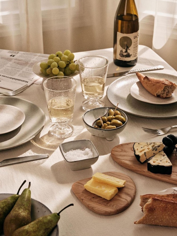 Broste Copenhagen Set of 4 Cream Nordic Vanilla Dinner - Image 3 of 3