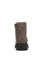 Blowfish Malibu Womens Kali Cozy Wedge Brown Boots - Image 5 of 7