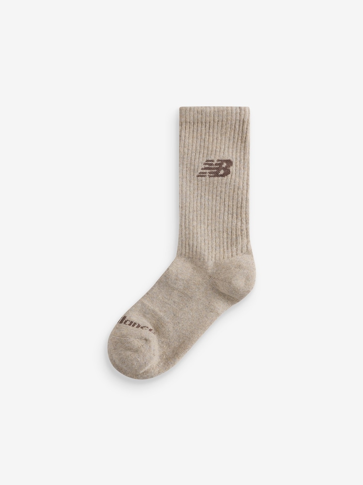 New Balance Grey Every Day Seasonal Crew Socks - Image 2 of 4