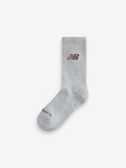 New Balance Grey Every Day Seasonal Crew Socks - Image 4 of 4