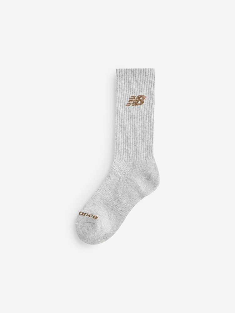New Balance Natural Every Day Seasonal Crew Socks 3 Pack - Image 2 of 4