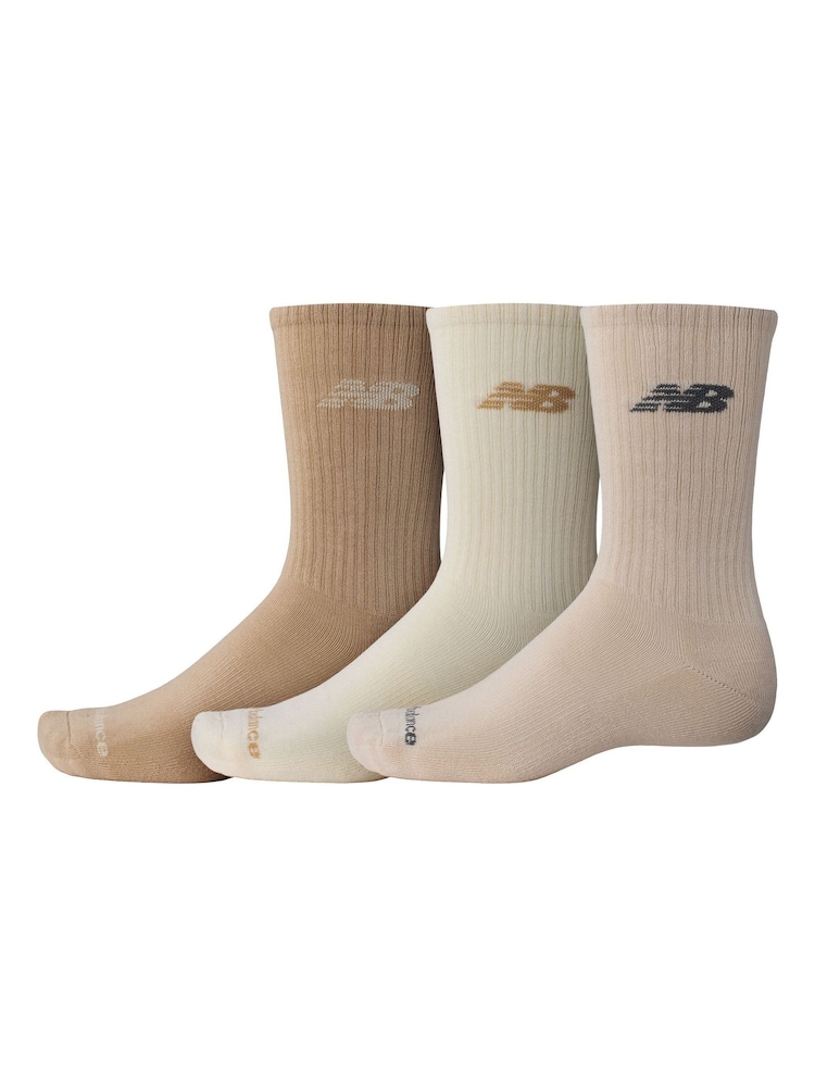 New Balance Every Day Seasonal Crew Socks 3 Pack - Image 2 de 3