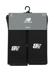 New Balance Every Day Crew 6 Pack Socks - Image 2 de 3