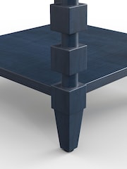 Oka Pure Indigo Huxley Side Table - Image 5 of 6