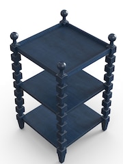 Oka Pure Indigo Huxley Side Table - Image 6 of 6
