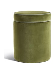 Oka Spruce Samena Ottoman - Image 2 of 4