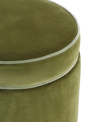 Oka Spruce Samena Ottoman - Image 4 of 4