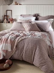 Secret Linen Store Rose Sofia 100% Cotton Blanket - Image 3 of 5