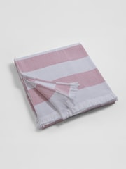 Secret Linen Store Rose Sofia 100% Cotton Blanket - Image 5 of 5