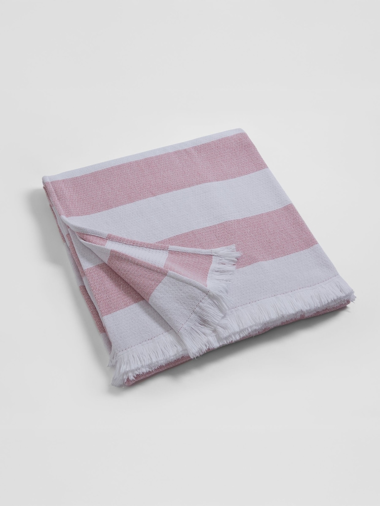 Secret Linen Store Rose Sofia 100% Cotton Blanket - Image 5 of 5