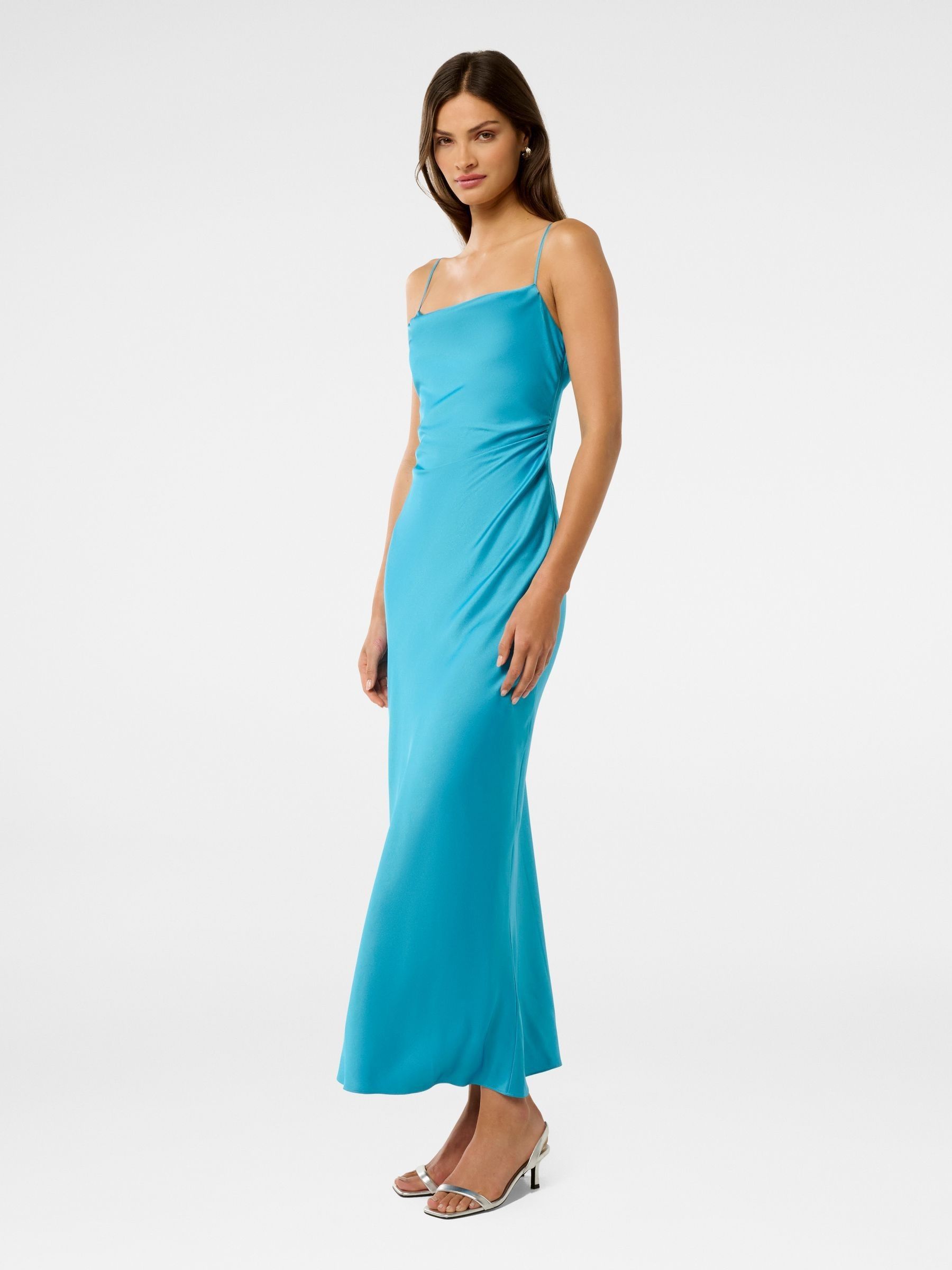 Buy Forever New Blue Mia Satin Maxi Dress from the Next UK online shop