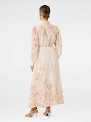 Forever New Natural Primrose Petite Trim Detail Midi Dress - Image 4 of 4