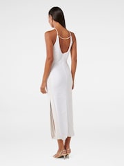 Forever New White Quinn Fringe Bodycon Maxi Dress - Image 4 of 4