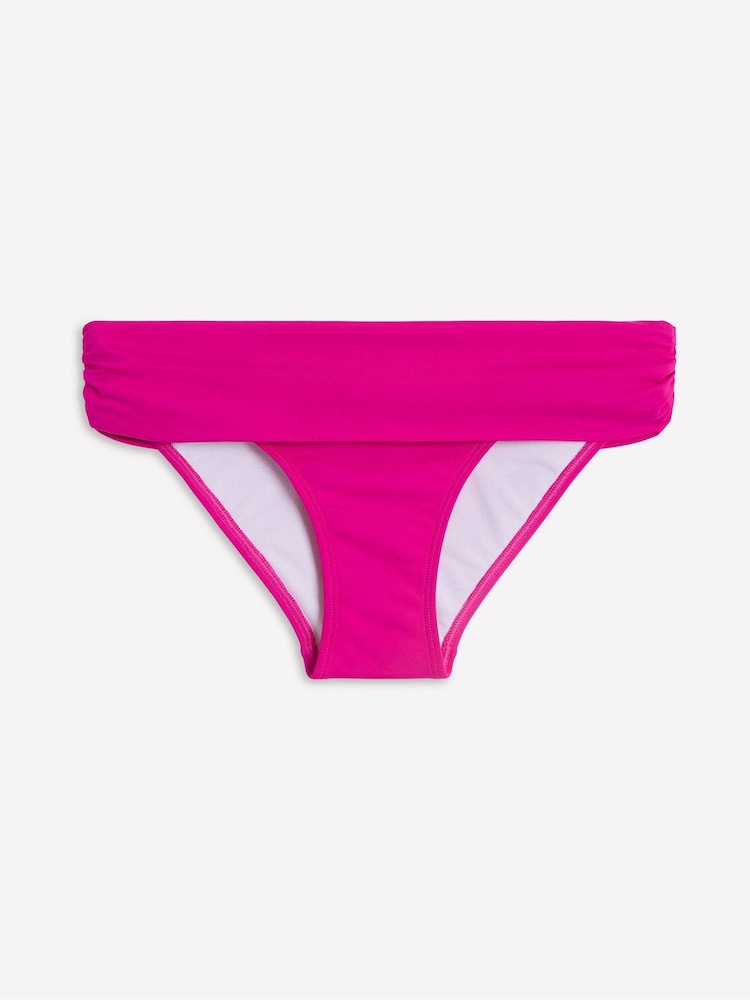 Boden Pink Levanzo Fold Bikini Bottoms - Image 2 of 6