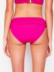 Boden Pink Levanzo Fold Bikini Bottoms - Image 3 of 6
