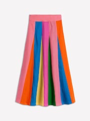 Boden Multi 100% Linen Flippy Maxi Skirt - Image 5 of 5