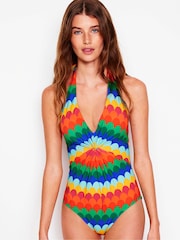 Boden Multi Ruched Loop Swimsuit - Image 2 of 6