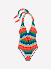 Boden Multi Ruched Loop Swimsuit - Image 5 of 6