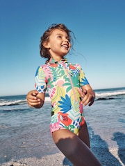 Boden Multi Short Sleeved Swimsuit - Image 1 of 4