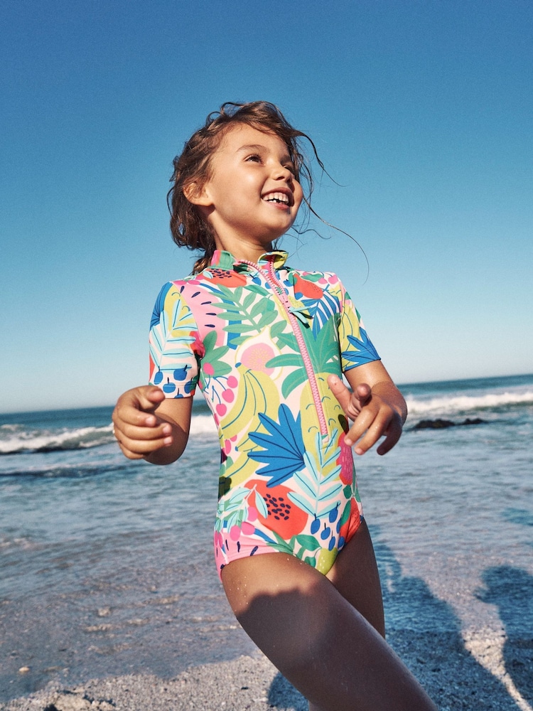 Boden Multi Short Sleeved Swimsuit - Image 1 of 4