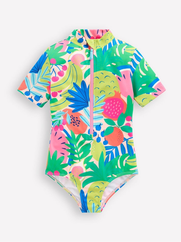 Boden Multi Short Sleeved Swimsuit - Image 4 of 4