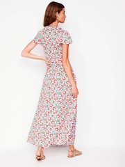Boden Cream Nicola Jersey Tea Dress - Image 4 of 6