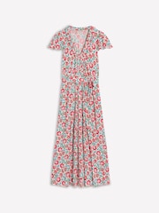 Boden Cream Nicola Jersey Tea Dress - Image 6 of 6