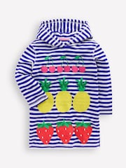 Boden Blue Mara Towelling Throw-On Cover-Up - Image 2 of 4