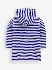 Boden Blue Mara Towelling Throw-On Cover-Up - Image 3 of 4