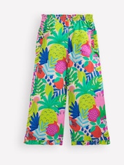 Boden Multi 100% Cotton Nostalgic Frill Trousers - Image 3 of 4