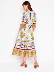 Boden Cream Clara Blend Shirt Dress - Image 4 of 7