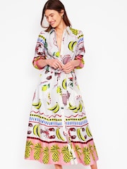 Boden Cream Clara Blend Shirt Dress - Image 5 of 7