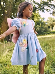 Boden Blue 100% Cotton Madeline Woven Dress - Image 1 of 4