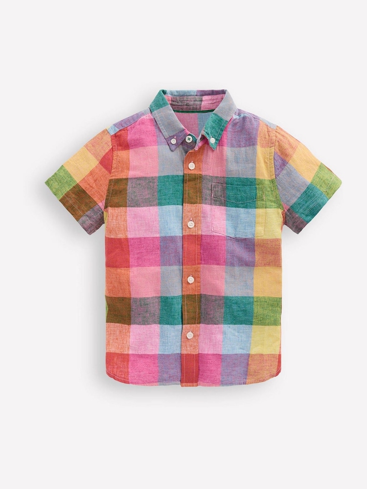 Boden Multi Gingham Shirt - Image 1 of 3 Boden Multi Gingham Shirt - Image 1 of 3
