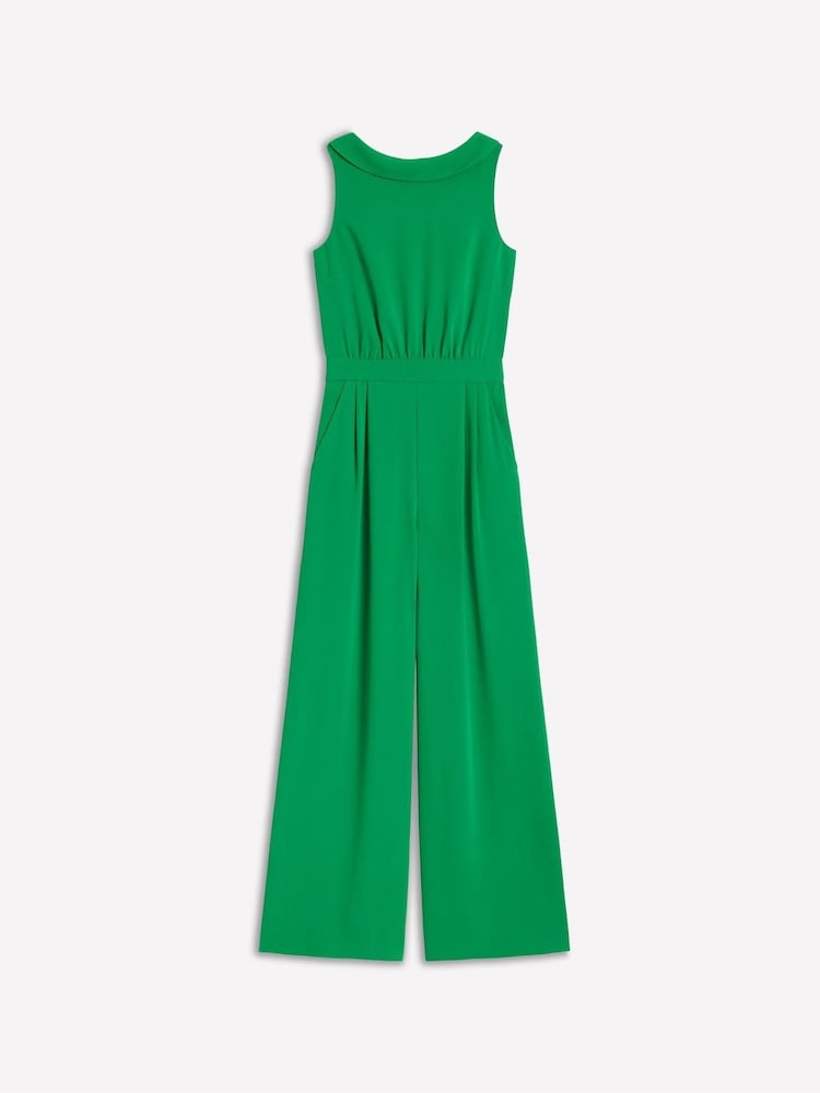 Boden Green Clarissa Jumpsuit - Image 5 of 5 Boden Green Clarissa Jumpsuit - Image 5 of 5