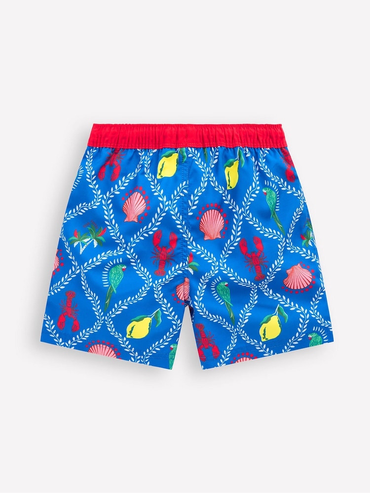 Boden Blue Swim Shorts - Image 2 of 4