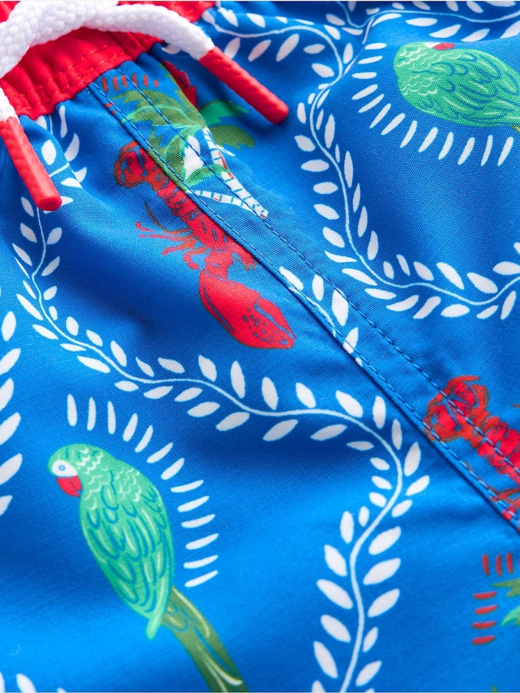 Boden Blue Swim Shorts - Image 4 of 4