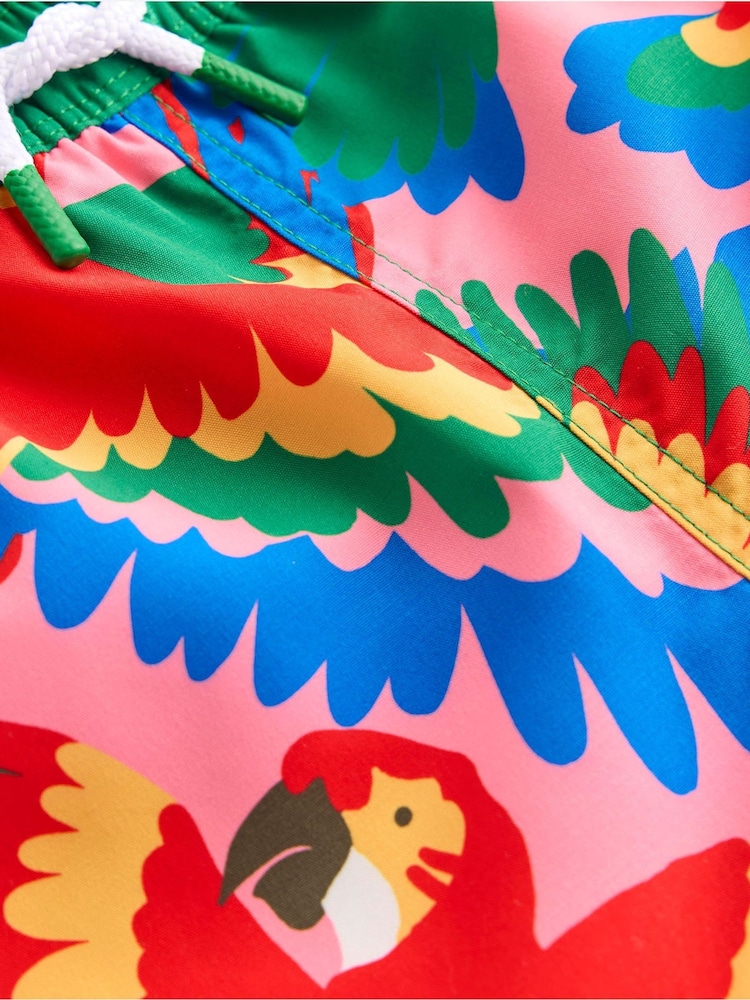 Boden Pink Swim Shorts - Image 4 of 4