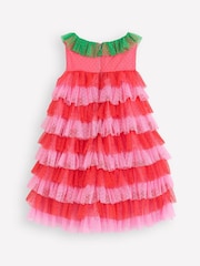 Boden Pink Strawberry Tulle Dress - Image 3 of 4